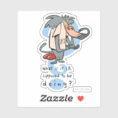 Was soll das I.R. tun?™ Aufkleber (Blatt)