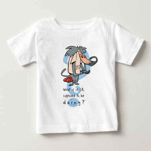 Was soll das I.R. tun?™ Baby T-shirt (Vorderseite)