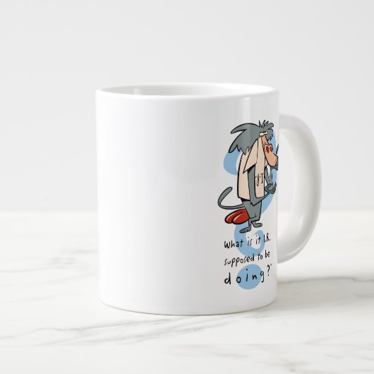 Was soll das I.R. tun?™ Jumbo-Tasse (Vorderseite Rechts)