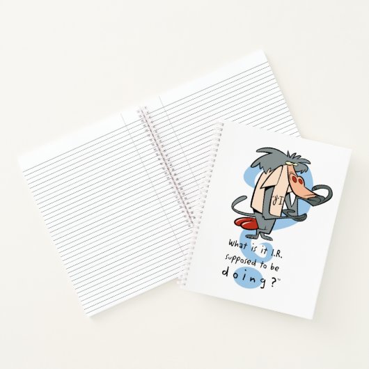 Was soll das I.R. tun?™ Notizblock (Innenseite)