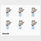 Was soll das I.R. tun?™ Runder Aufkleber (Blatt)