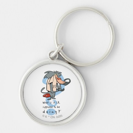 Was soll das I.R. tun?™ Schlüsselanhänger (Vorne)