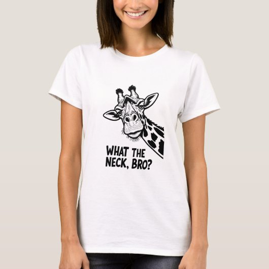 Was soll der Hals, Bro? T-Shirt (Vorderseite)