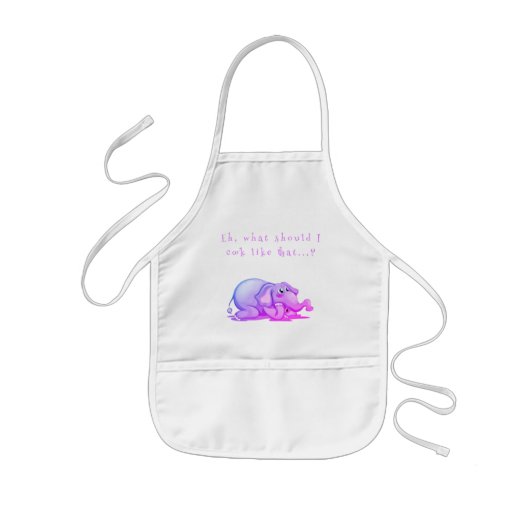 Was soll ich denn so kochen? kinderschürze (Vorne)