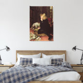 Was soll ich lesen? leinwanddruck (Insitu (Schlafzimmer))