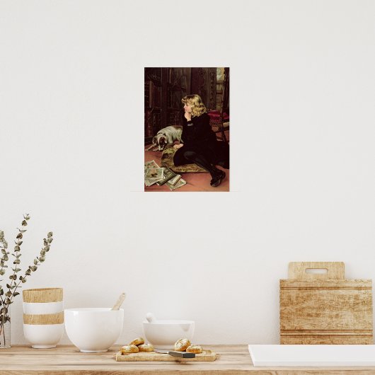 Was soll ich lesen? poster (Küche)