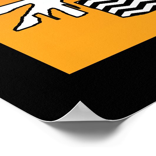 Was soll ich tragen? Funny Poster (Ecke)