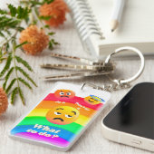 Was soll ich tun? schlüsselanhänger (Vorderseite rechts)