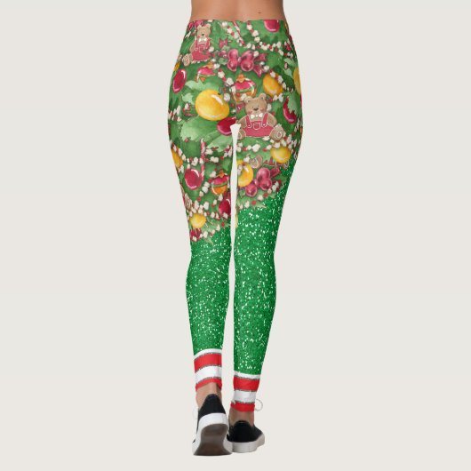 Was Spaß macht es, ein Weihnachtsbaum zu sein? Leggings (Rückseite)