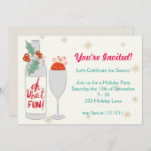 Was Spaß Urlaub einladen Einladung (Vorne/Hinten)