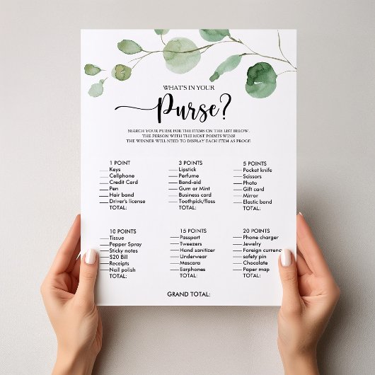 Was steckt in deinem Minimalistischen Brautparty-S