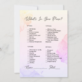 Was steckt in Ihrem puren rosa und Lila Brautparty Einladung