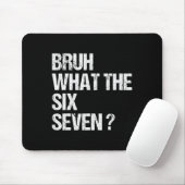 Was The Bruh 67 Meme Lustig Sechs Sieben Gen Alpha Mousepad (Mit Mouse)