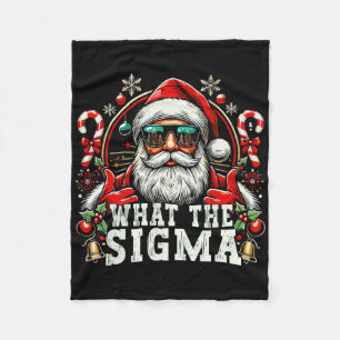 Was The Sigma Santa Lustiger Weihnachtsmeme Xmas R Fleecedecke