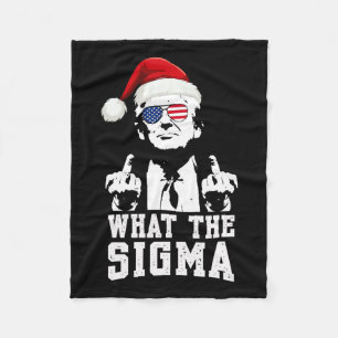 Was The Sigma Trump Santa Lustiger Weihnachtsmeme Fleecedecke