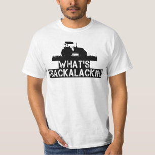Was Trackalackin lustiger Traktor ist, der Land T-Shirt