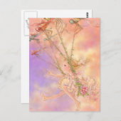 Was Träume kommen können Postkarte (Vorne/Hinten)