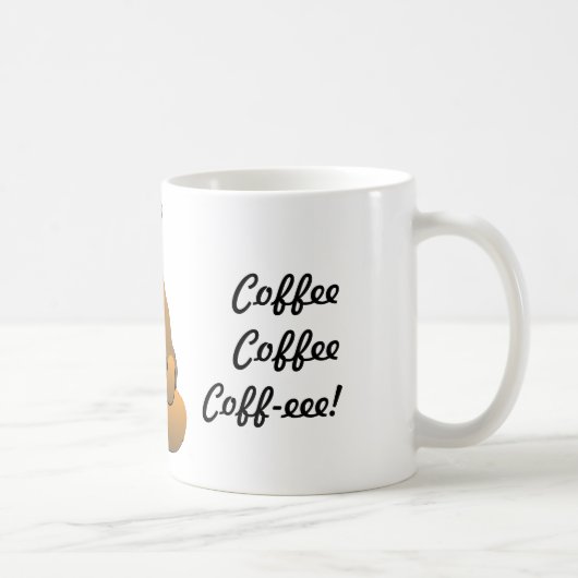 Was trinkt der Fox? Kaffee-Tasse Kaffeetasse (Rechts)