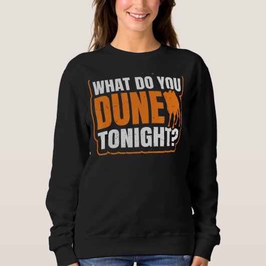 Was tun Sie heute Abend für einen Bactrian-Ventila Sweatshirt (Vorderseite)