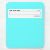 Was tun Sie? Mousepad (Vorne)