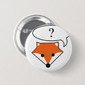 Was tut der Fuchs sagen? Button (Vorne & Hinten)
