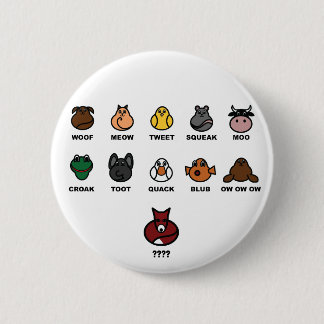 Was tut der Fuchs sagen? Button