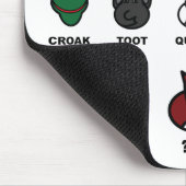 Was tut der Fuchs sagen? Mousepad (Ecke)