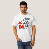 Was tut der Fuchs sagen? T-Shirt (Vorne ganz)