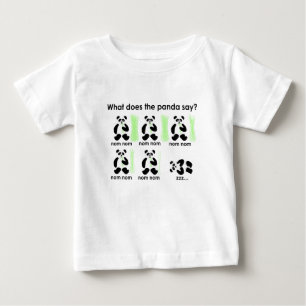 Was tut der Panda sagen? Baby T-shirt