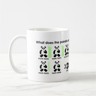 Was tut der Panda sagen? Kaffeetasse