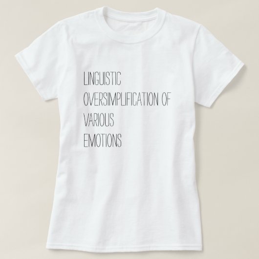 Was tut die gemeine LIEBE? T-Shirt (Design vorne)