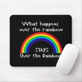 Was über dem Regenbogen… geschieht Mousepad (Mit Mouse)