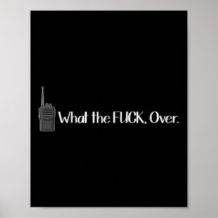 Was über Walkie Talkie Funny Radio Poster