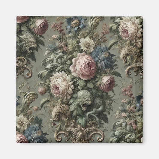 Was unter dem Blut liegt - Gotisch Viktorianisch Magnet (Vorne)