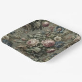 Was unter dem Blut liegt - Gotisch Viktorianisch Pappteller (Gewinkelt)