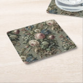 Was unter dem Blut liegt - Gotisch Viktorianisch Rechteckiger Pappuntersetzer (angewinkelt)