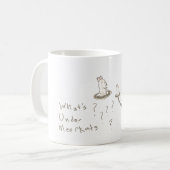 Was unter Meerkats Kaffeetasse (Vorderseite Links)