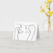 Was von uns überleben wird, ist Liebe Karte (Gelbe Blume)