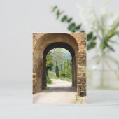 Was vor uns liegt postkarte (Stehend Vorderseite)