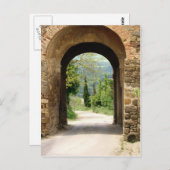 Was vor uns liegt postkarte (Vorne/Hinten)