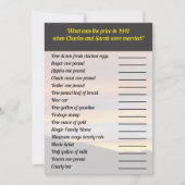 Was war das Preisspiel? | Family Wiedersehen Sunse Einladung (Vorderseite)