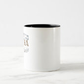 Was wäre das Leben ohne eine kleine Oper Zweifarbige Tasse (Mittel)