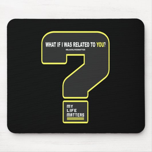 Was wäre, wenn ich in Beziehung zu dir stehe #myli Mousepad (Vorne)