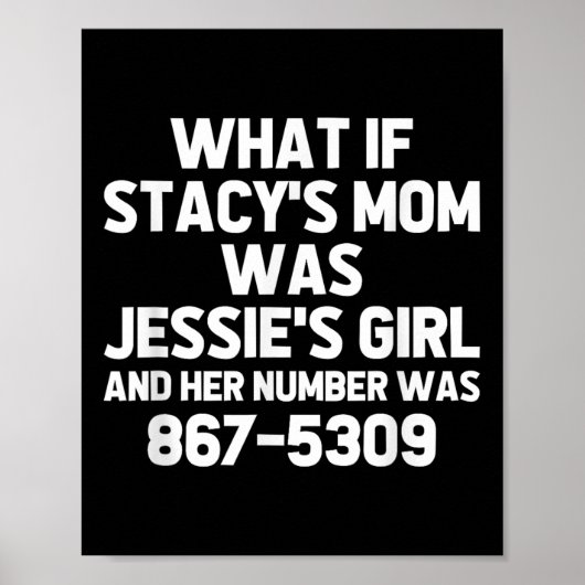 Was wäre, wenn Stacys Mama Jessies Girl wäre? Funn Poster (Vorne)