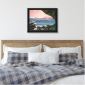 Was wartet auf gereizte Canvas Print? Leinwanddruck (Insitu (Schlafzimmer))