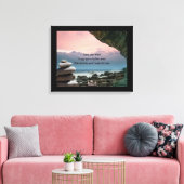 Was wartet auf gereizte Canvas Print? Leinwanddruck (Insitu (Wohnzimmer))