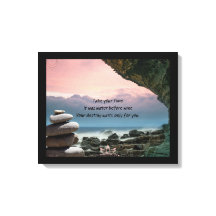 Was wartet auf gereizte Canvas Print?