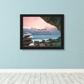 Was wartet auf gereizte Canvas Print? Leinwanddruck (Insitu (Holzboden))