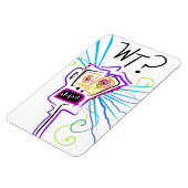 Was? WAS? EMOJI Meemogie Magnet (Linke Seite)