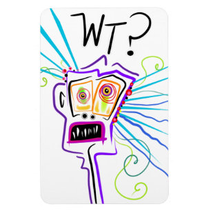 Was? WAS? EMOJI Meemogie Magnet